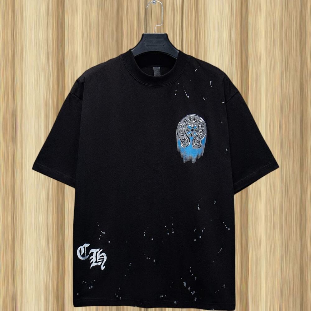 Chrome Hearts Crew Neck Short Sleeve T-Shirt